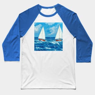 Sailing Adventure Baseball T-Shirt